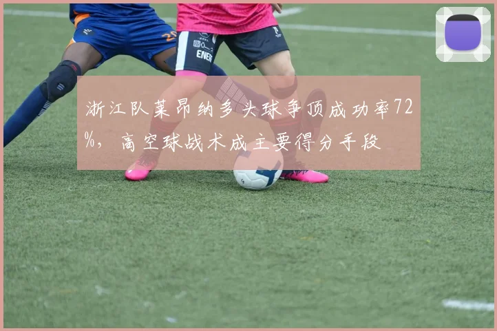 浙江队莱昂纳多头球争顶成功率72%，高空球战术成主要得分手段